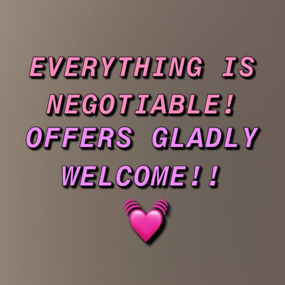 Offers Welcome!!